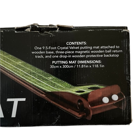 Perfect Practice Golf Putting Mat NWOT Standard Ball Return 9x6 ft. Putting Mat - Picture 4 of 5